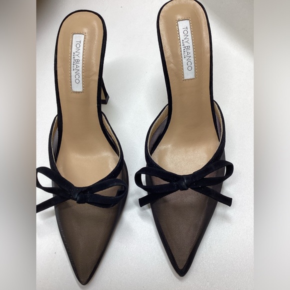 Tony Bianco Aroma Nylon/Suede Pump Size 7.5 - Picture 10 of 16